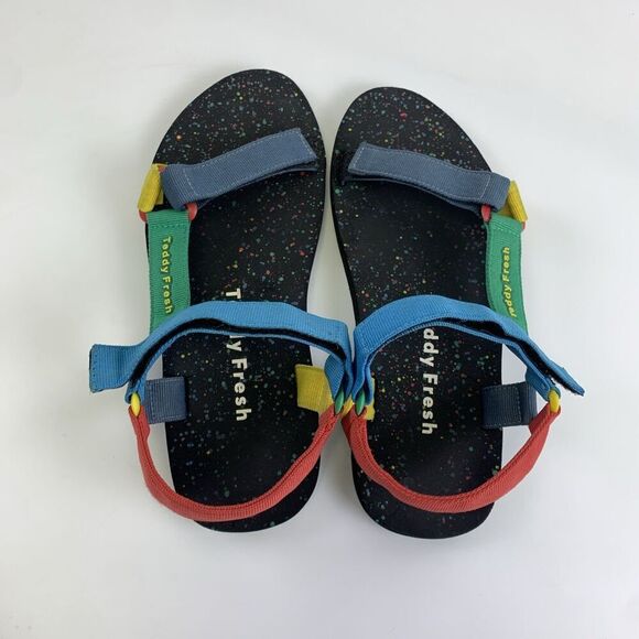 BOGO Teddy Fresh Combat Ready Warrior Sandal Multicolored Adjustable Strap M 11 - Picture 6 of 11